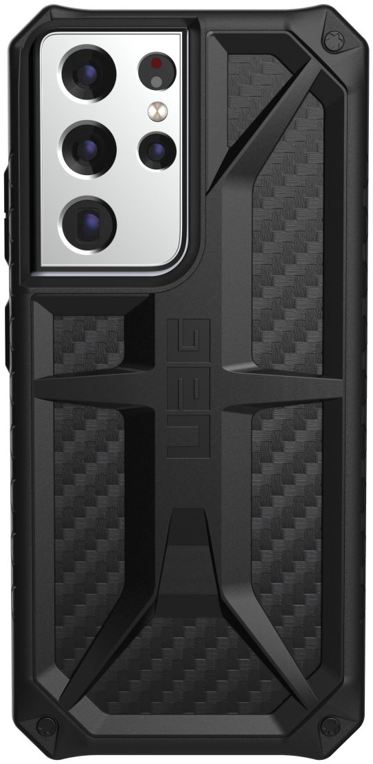 Urban Armor Gear Monarch Samsung Galaxy S21 Ultra Hoesje Carbon afbeelding 2