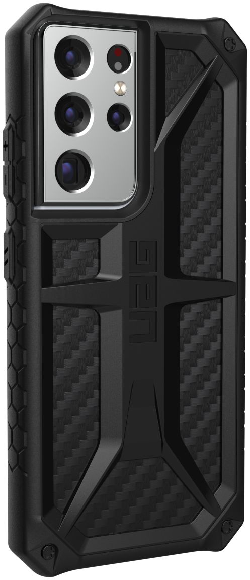 Urban Armor Gear Monarch Samsung Galaxy S21 Ultra Hoesje Carbon afbeelding 8
