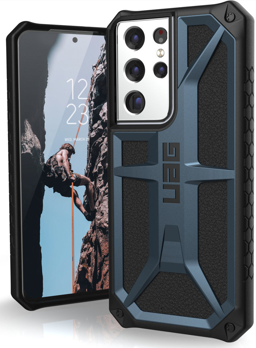 Urban Armor Gear Monarch Samsung Galaxy S21 Ultra Hoesje Blauw afbeelding 2