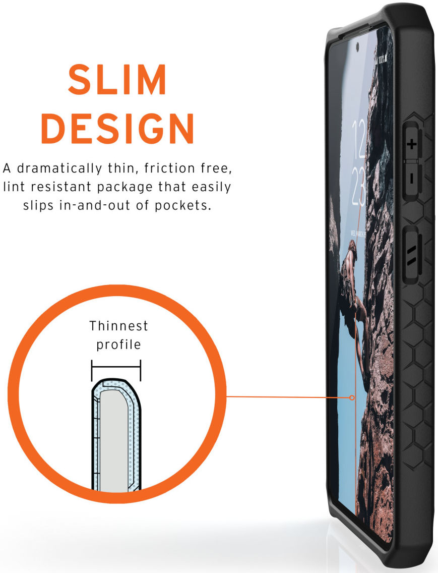 Urban Armor Gear Monarch Samsung Galaxy S21 Ultra Hoesje Blauw afbeelding 5