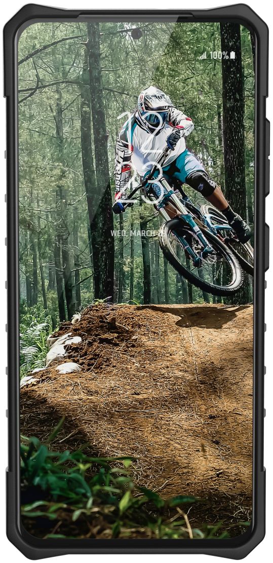 Urban Armor Gear Plasma Samsung Galaxy S21 Ultra Hoesje Ash afbeelding 11