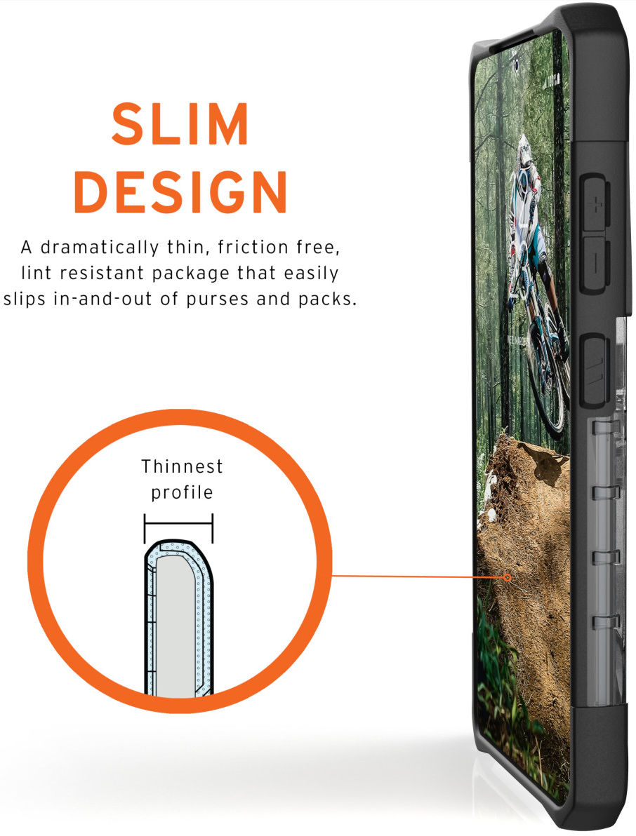 Urban Armor Gear Plasma Samsung Galaxy S21 Ultra Hoesje Ash afbeelding 5