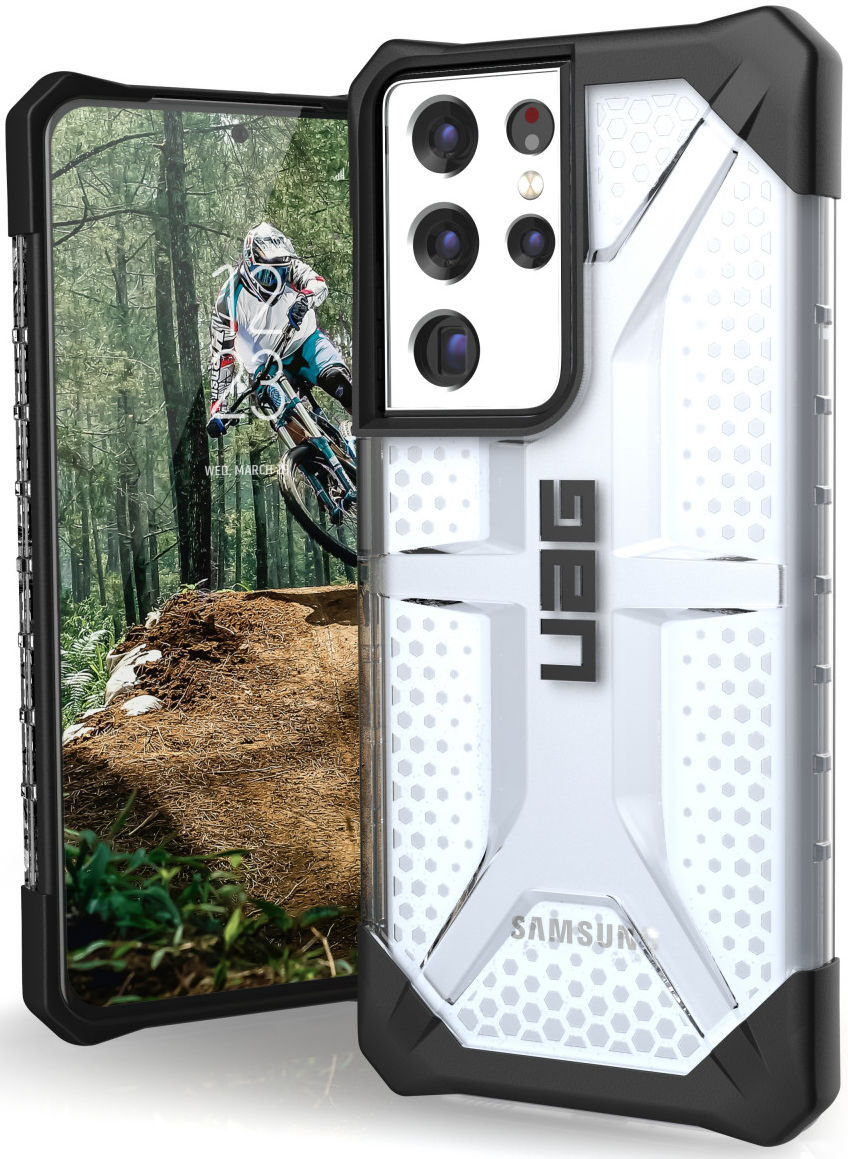 Urban Armor Gear Plasma Samsung Galaxy S21 Ultra Hoesje Ice afbeelding 1