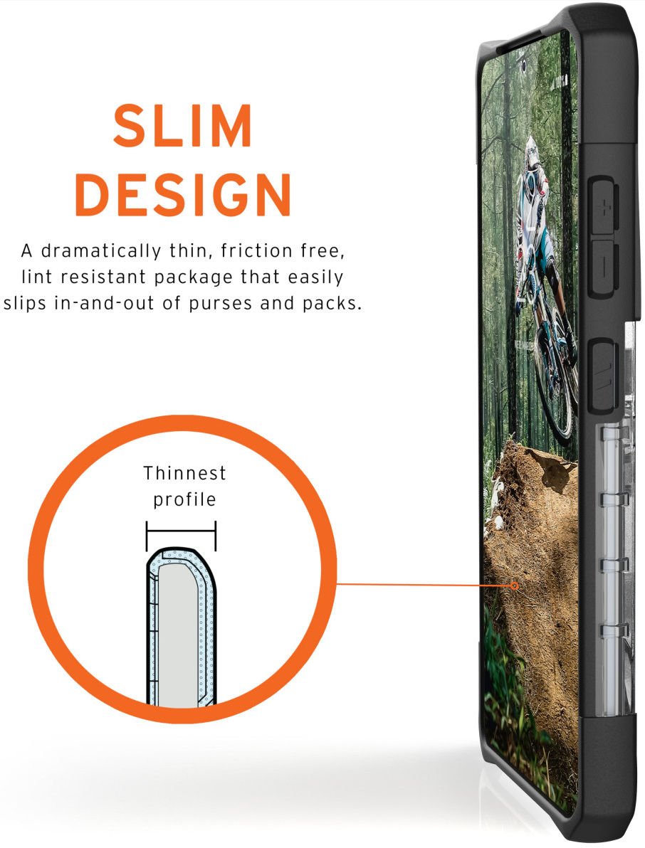 Urban Armor Gear Plasma Samsung Galaxy S21 Ultra Hoesje Ice afbeelding 5