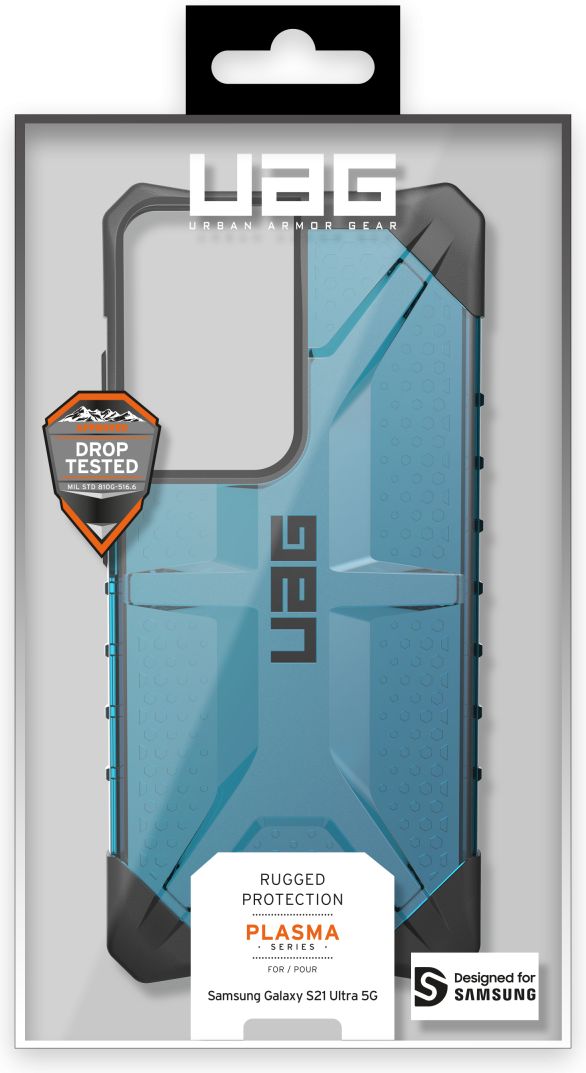 Urban Armor Gear Plasma Samsung Galaxy S21 Ultra Hoesje Blauw afbeelding 15