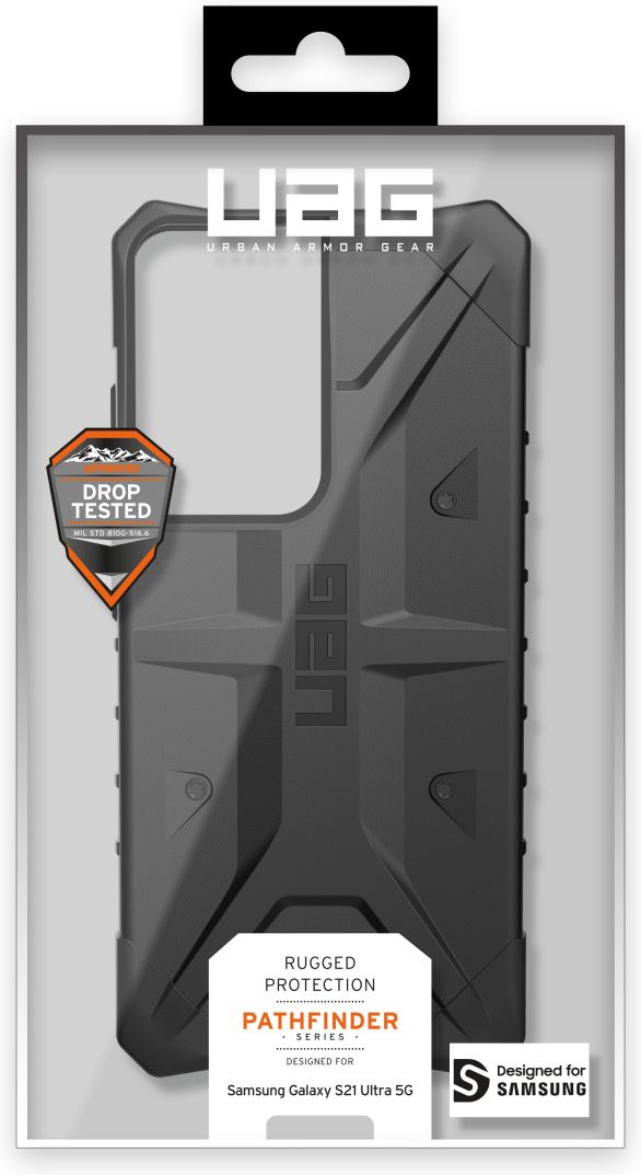 Urban Armor Gear Pathfinder Samsung Galaxy S21 Ultra Hoesje Zwart afbeelding 15
