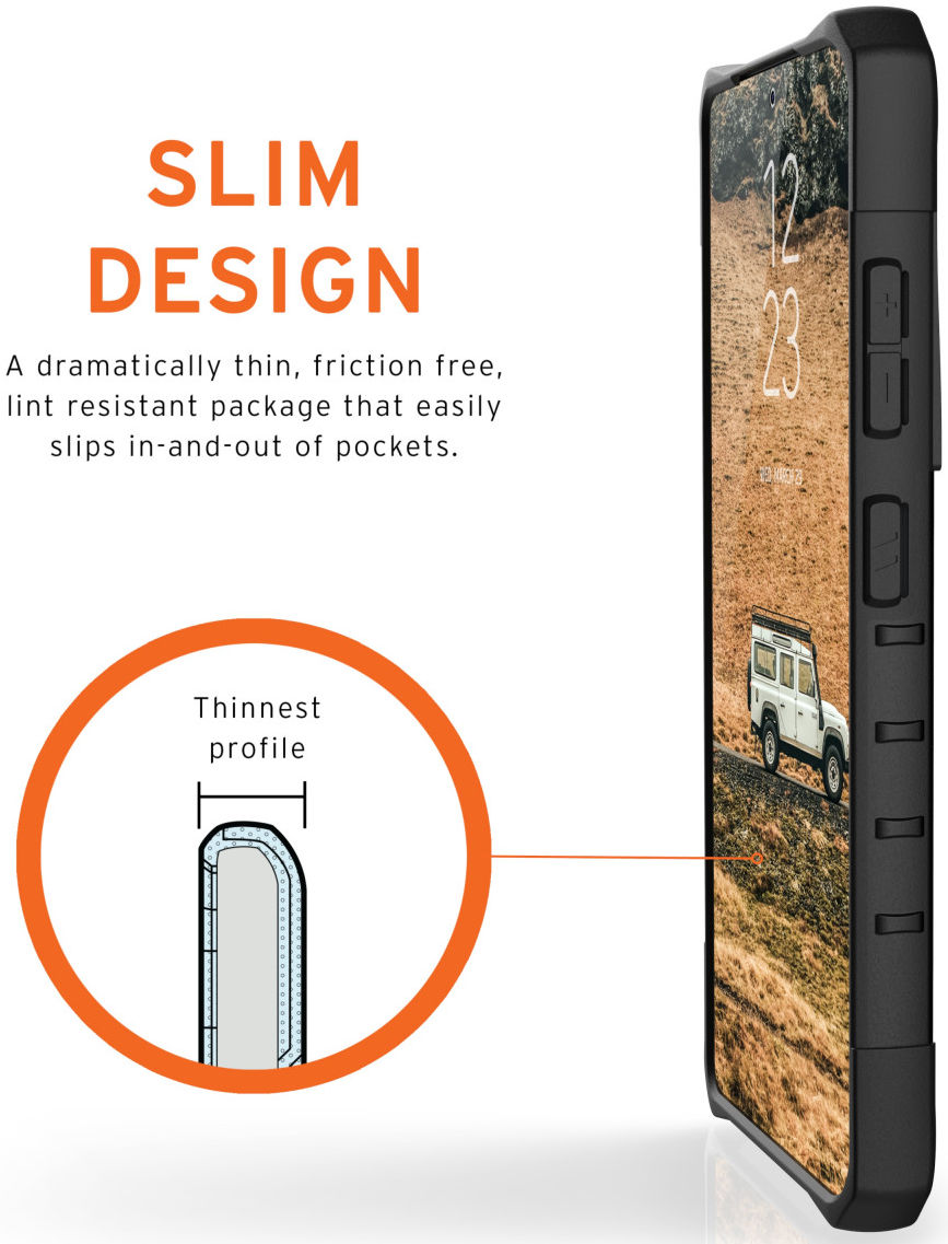 Urban Armor Gear Pathfinder Samsung Galaxy S21 Ultra Hoesje Zwart afbeelding 5