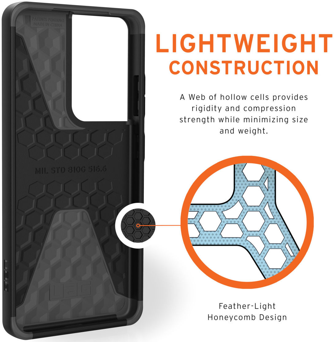Urban Armor Gear Civilian Samsung Galaxy S21 Ultra Hoesje Blauw afbeelding 6