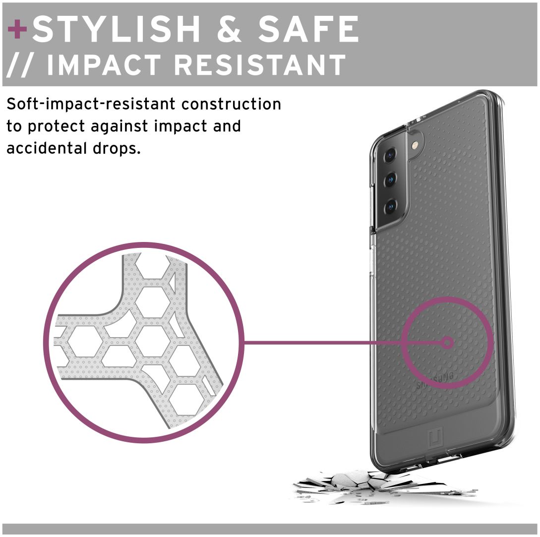 Urban Armor Gear [U] Lucent Samsung Galaxy S21 Ultra Hoesje Ice afbeelding 4