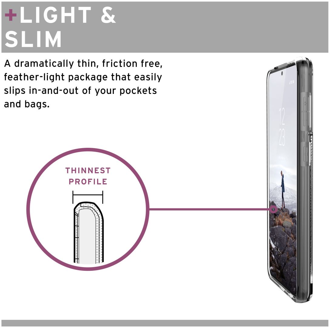 Urban Armor Gear [U] Lucent Samsung Galaxy S21 Ultra Hoesje Ice afbeelding 6