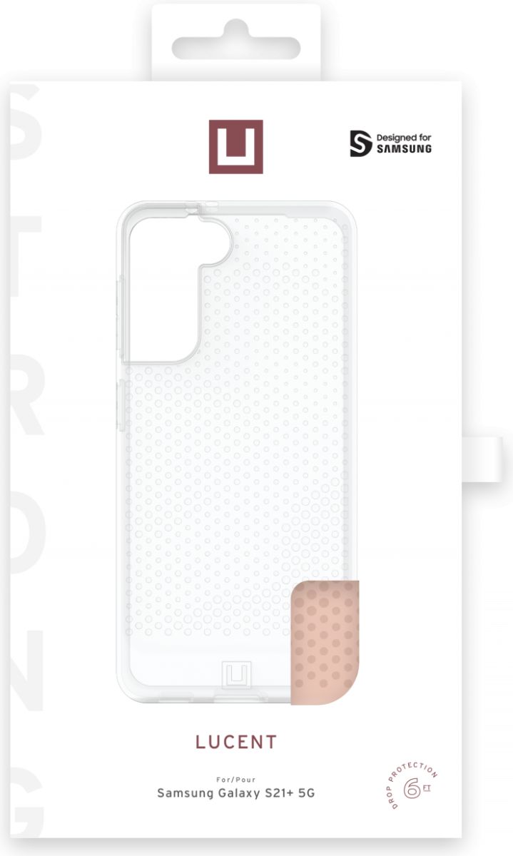 Urban Armor Gear [U] Lucent Samsung Galaxy S21 Ultra Hoesje Oranje afbeelding 13