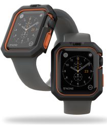 Urban Armor Gear Civilian Apple Watch 44MM Hoesje Zwart/Oranje