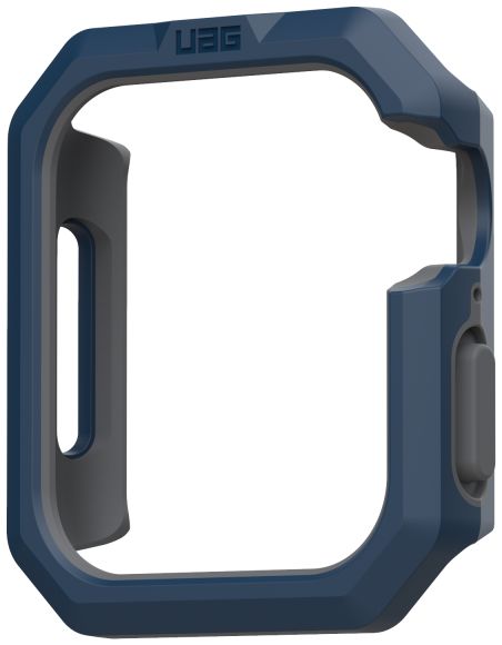 Urban Armor Gear Civilian Apple Watch 44MM Hoesje Blauw/Zilver afbeelding 3