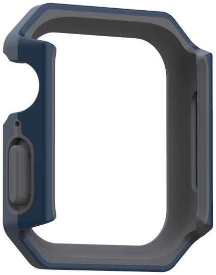 Urban Armor Gear Civilian Apple Watch 44MM Hoesje Blauw/Zilver afbeelding 9