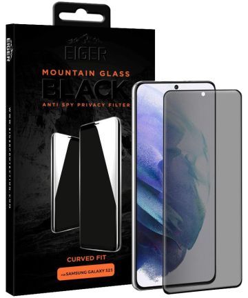 Eiger Samsung Galaxy S21 Privacy Glass Case Friendly Screen Protector Screen Protectors