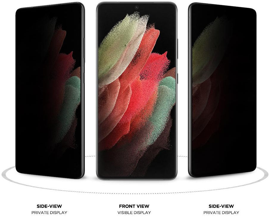 Eiger Samsung Galaxy S21 Ultra Privacy Glass Screen Protector afbeelding 3