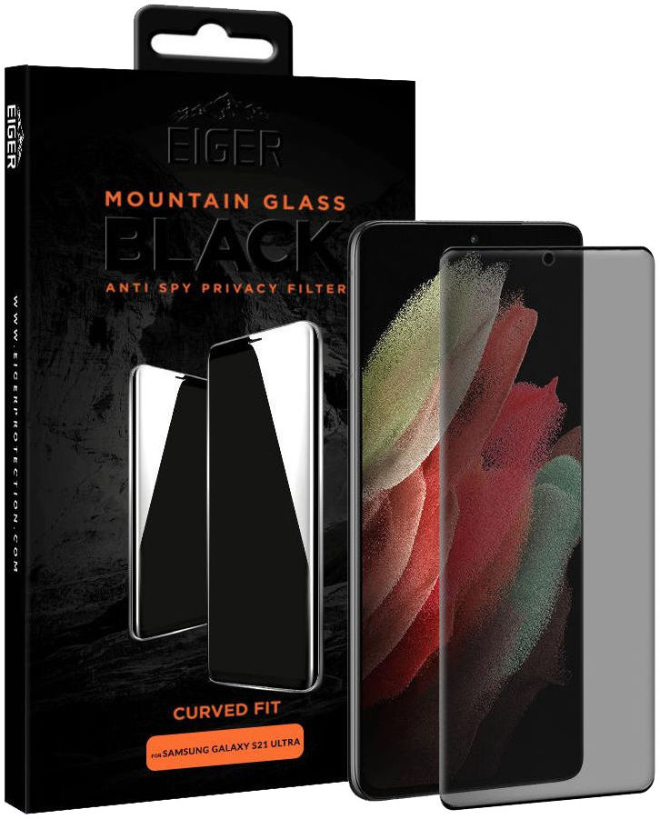 Eiger Samsung Galaxy S21 Ultra Privacy Glass Screen Protector afbeelding 1
