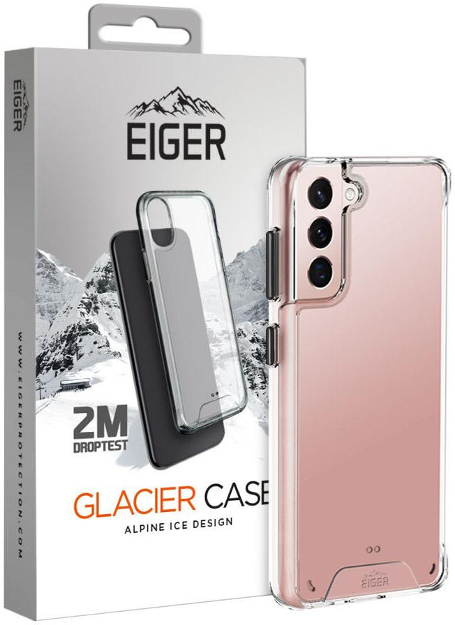 Eiger Glacier Series Samsung Galaxy S21 Plus Hoesje Transparant afbeelding 1