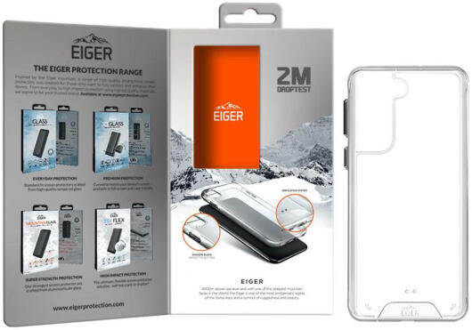 Eiger Glacier Series Samsung Galaxy S21 Plus Hoesje Transparant afbeelding 3