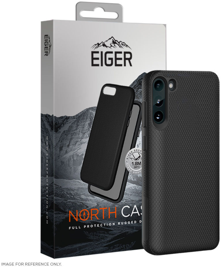 Eiger North Series Samsung Galaxy S21 Plus Hoesje Zwart afbeelding 1
