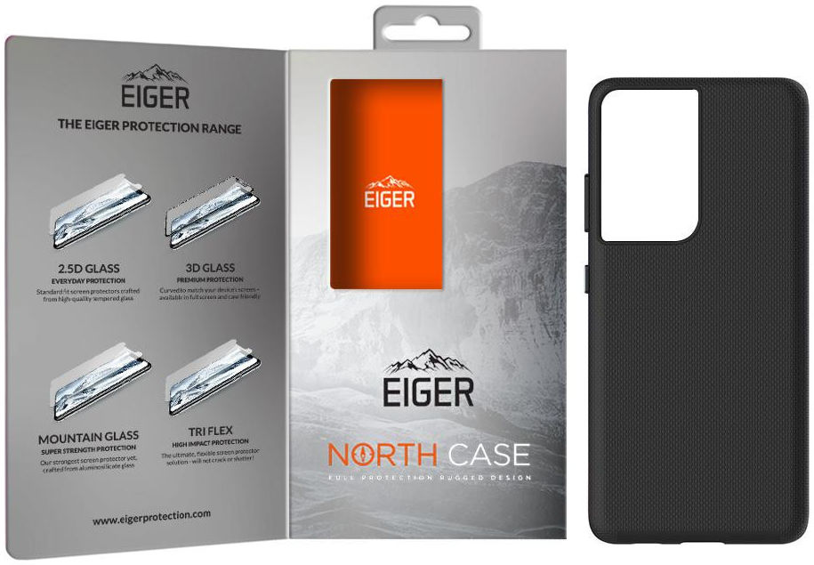 Eiger North Series Samsung Galaxy S21 Ultra Hoesje Zwart afbeelding 5