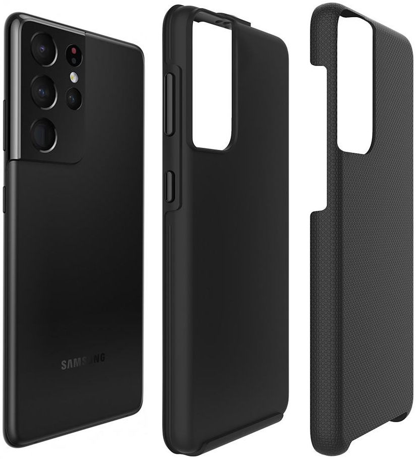Eiger North Series Samsung Galaxy S21 Ultra Hoesje Zwart afbeelding 3