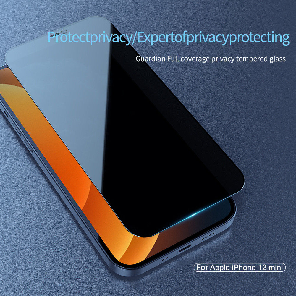 Nillkin Apple iPhone 12 / 12 Pro Privacy Glass Screenprotector afbeelding 5