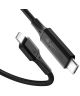 Spigen PowerArc ArcWire Gevlochten USB-C/Lightning Kabel 1 Meter Zwart