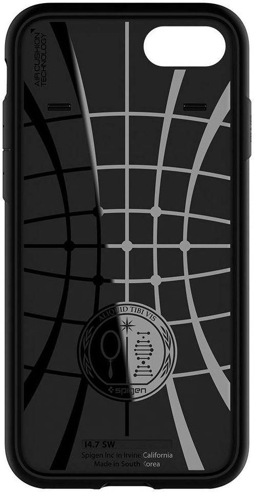 Spigen Slim Armor Wallet Apple iPhone SE(2020) / 8 / 7 Hoesje Zwart afbeelding 4