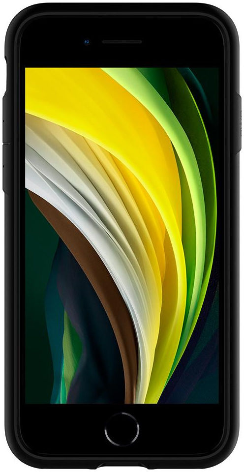 Spigen Slim Armor Wallet Apple iPhone SE(2020) / 8 / 7 Hoesje Zwart afbeelding 5