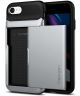 Spigen Slim Armor Wallet Apple iPhone SE(2020) / 8 / 7 Hoesje Zilver