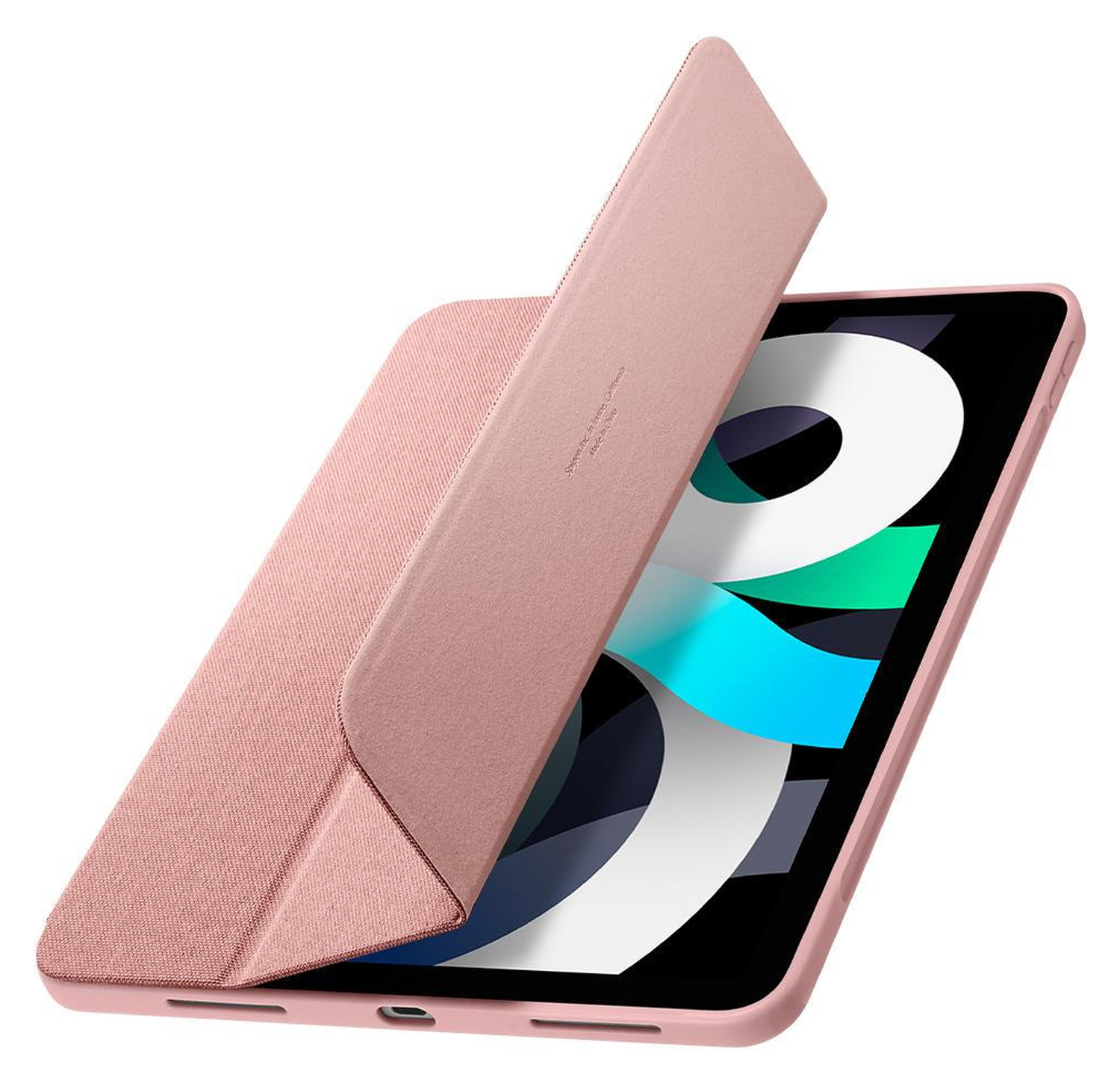 Spigen Urban Fit Apple iPad Air 2020 / 2022 Hoesje Roze Goud afbeelding 6