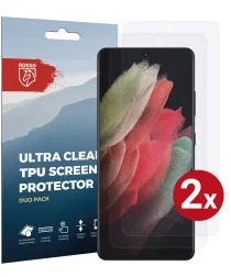 Rosso Samsung Galaxy S21 Ultra Screen Protector Duo Pack