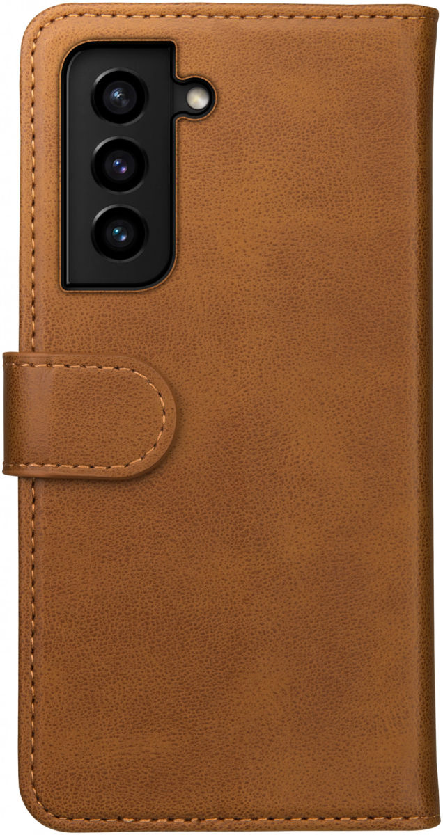 Rosso Element Samsung Galaxy S21 Plus Hoesje Book Cover Lichtbruin afbeelding 2