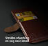Rosso Element Samsung Galaxy S21 Plus Hoesje Book Cover Lichtbruin afbeelding 10