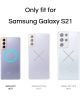 Samsung Galaxy S21 Hoesje Schokbestendig en Dun TPU Transparant
