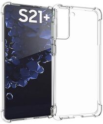 Samsung Galaxy S21 Plus Hoesje Schokbestendig Transparant