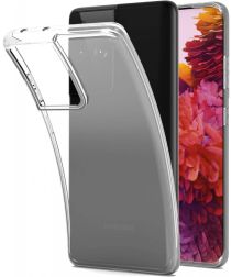 Samsung Galaxy S21 Ultra Hoesje Dun TPU Transparant
