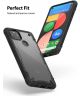 Ringke Fusion X Google Pixel 4A 5G Hoesje Zwart