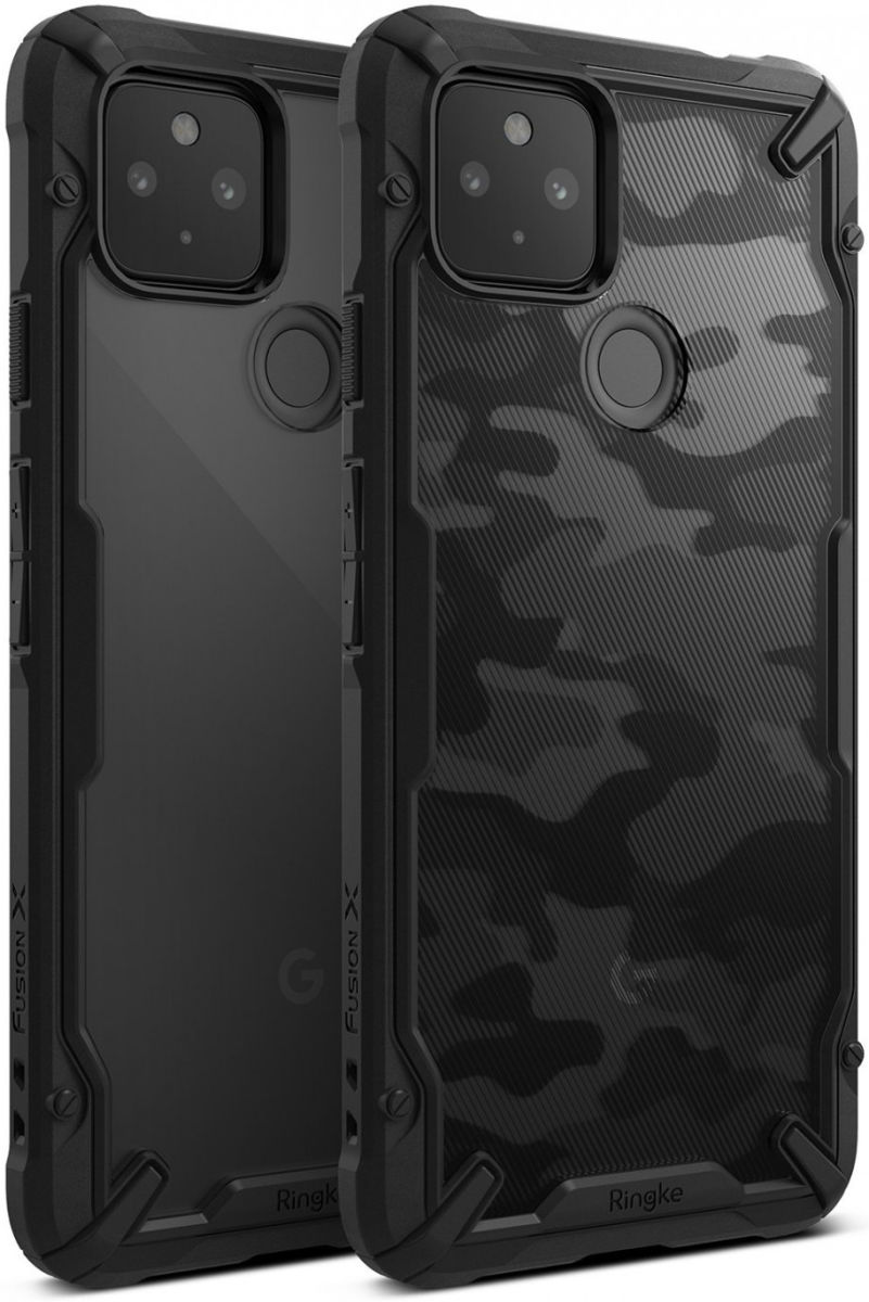 Ringke Fusion X Google Pixel 4A 5G Hoesje Zwart afbeelding 2