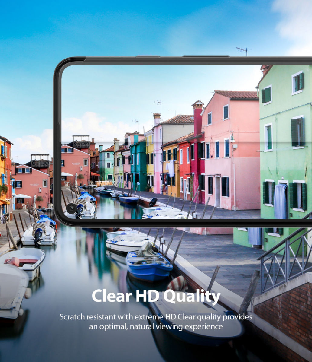 Ringke Dual Easy Wing Google Pixel 4A 5G Screen Protector (Duo Pack) afbeelding 7
