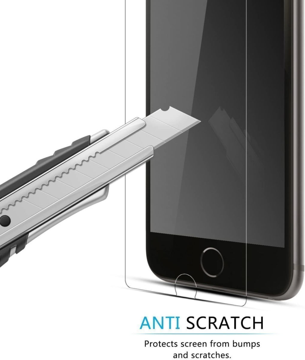 Nokia 2.4 0.3mm Arc Edge Tempered Glass Screenprotector afbeelding 4
