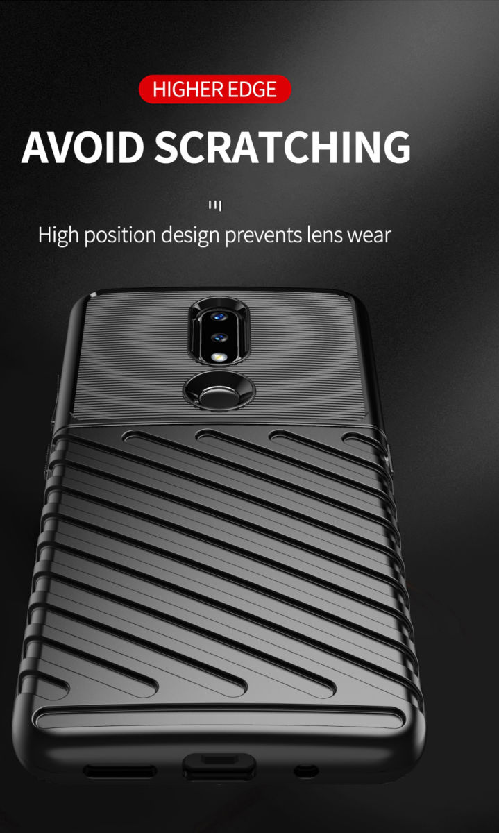 Nokia 2.4 Hoesje Twill Slim Textuur Back Cover Zwart afbeelding 10