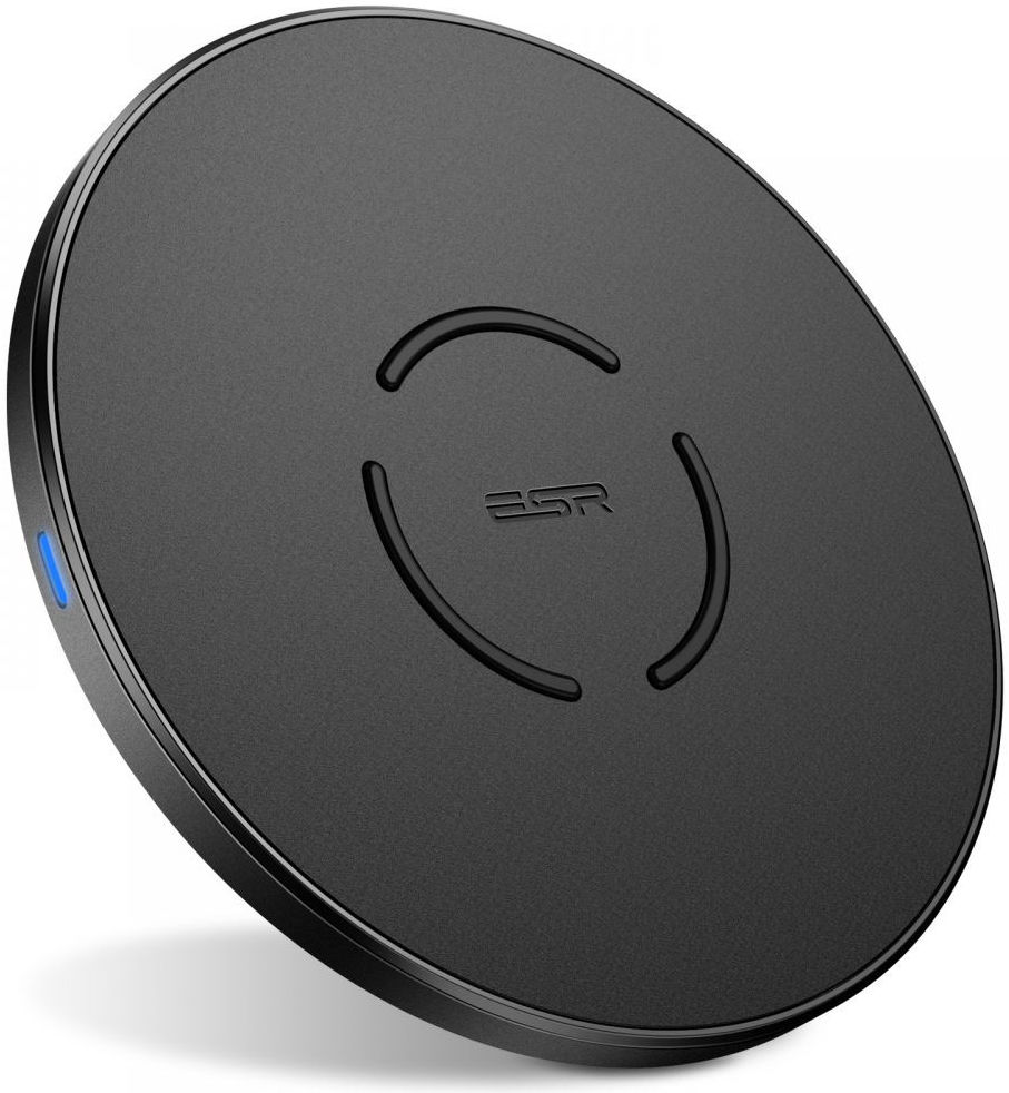 ESR Wireless Charger Pad 15W met USB naar USB-C Kabel 1M Zwart afbeelding 1