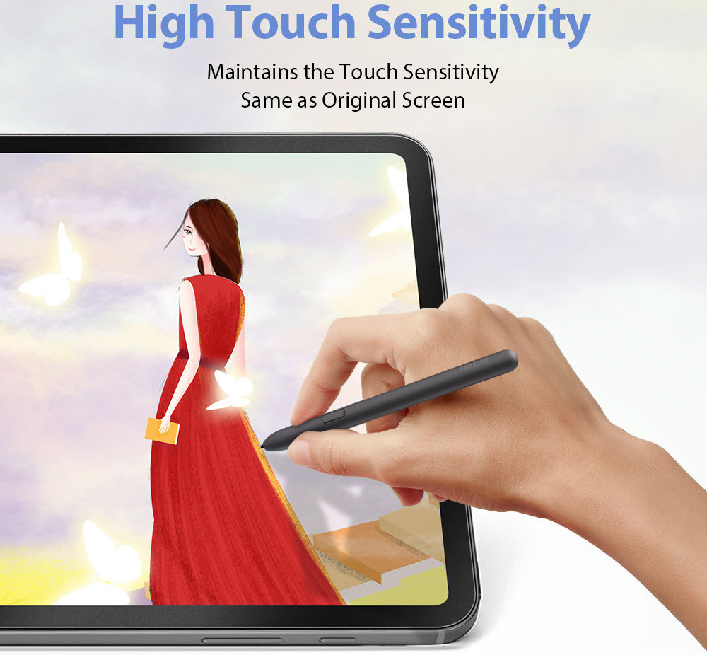 Dux Ducis Paper Feel Samsung Galaxy Tab S7 / S8 Screen Protector afbeelding 3
