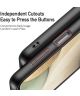 Dux Ducis Fino Series Samsung Galaxy A12 Hoesje Backcover Blauw