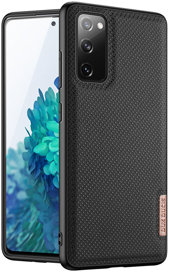 Dux Ducis Fino Series Samsung Galaxy S20 FE Hoesje Backcover Zwart afbeelding 1