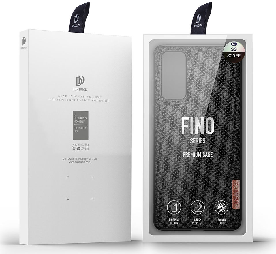 Dux Ducis Fino Series Samsung Galaxy S20 FE Hoesje Backcover Zwart afbeelding 10