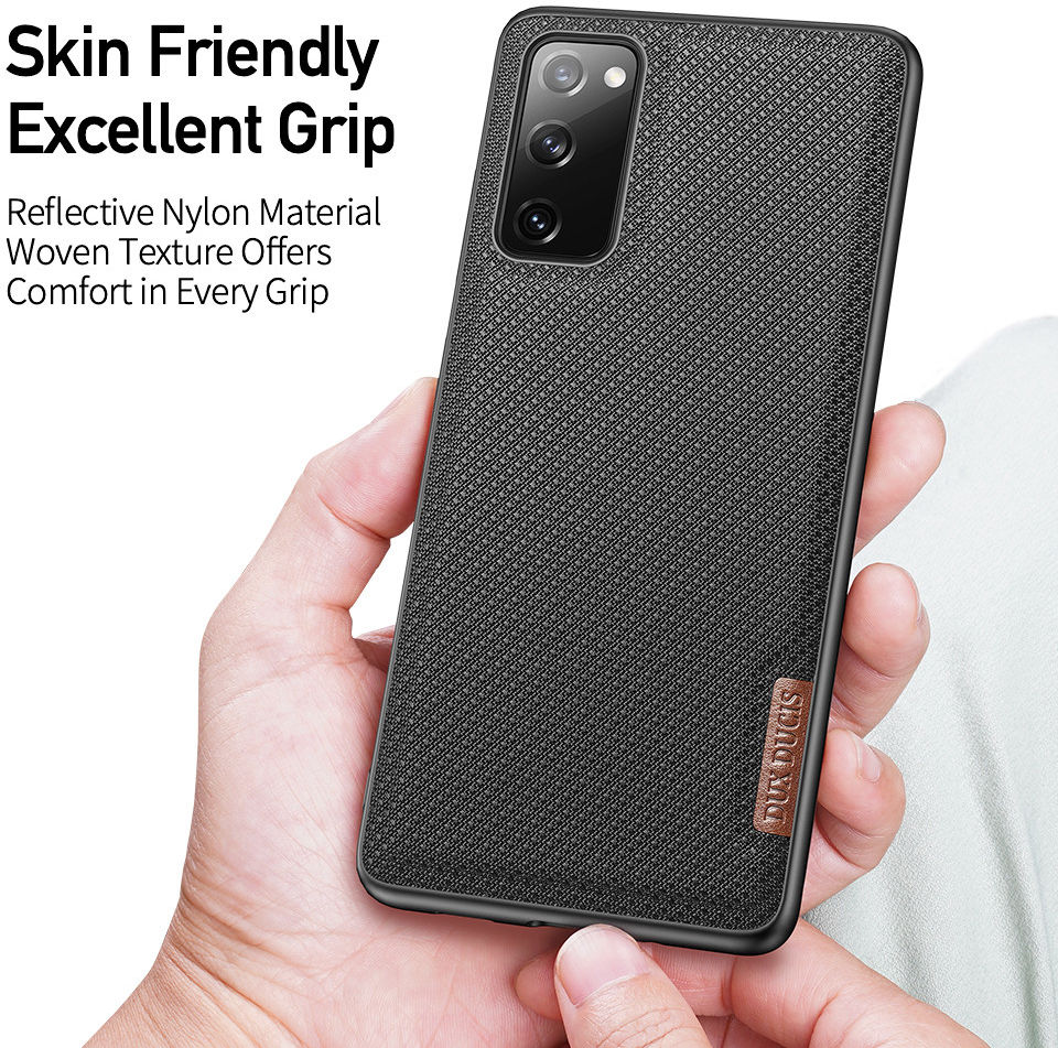 Dux Ducis Fino Series Samsung Galaxy S20 FE Hoesje Backcover Zwart afbeelding 2