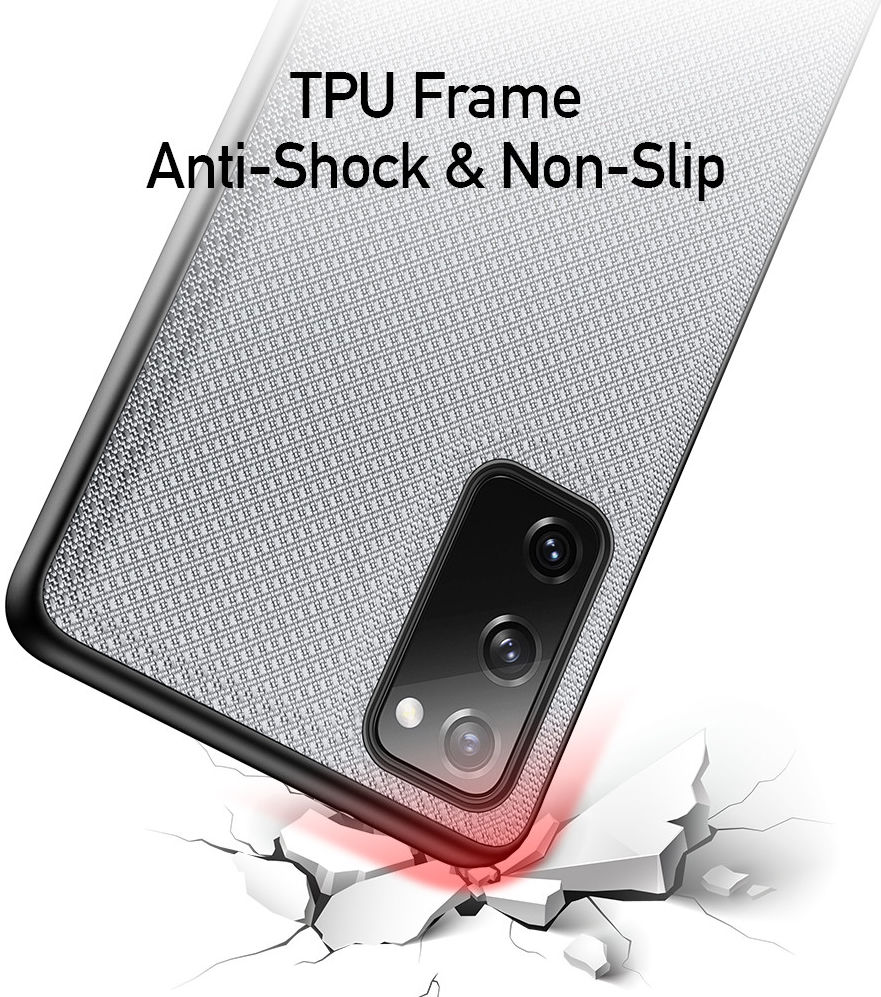 Dux Ducis Fino Series Samsung Galaxy S20 FE Hoesje Backcover Blauw afbeelding 4